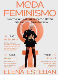Cartel taller 'Moda y feminismo'