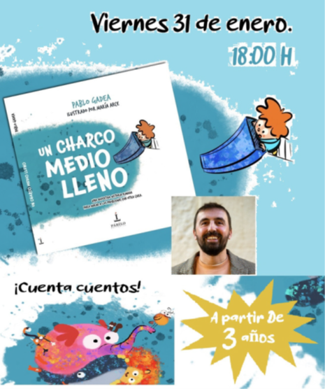 Presentación del cuento 'Un charco medio lleno'