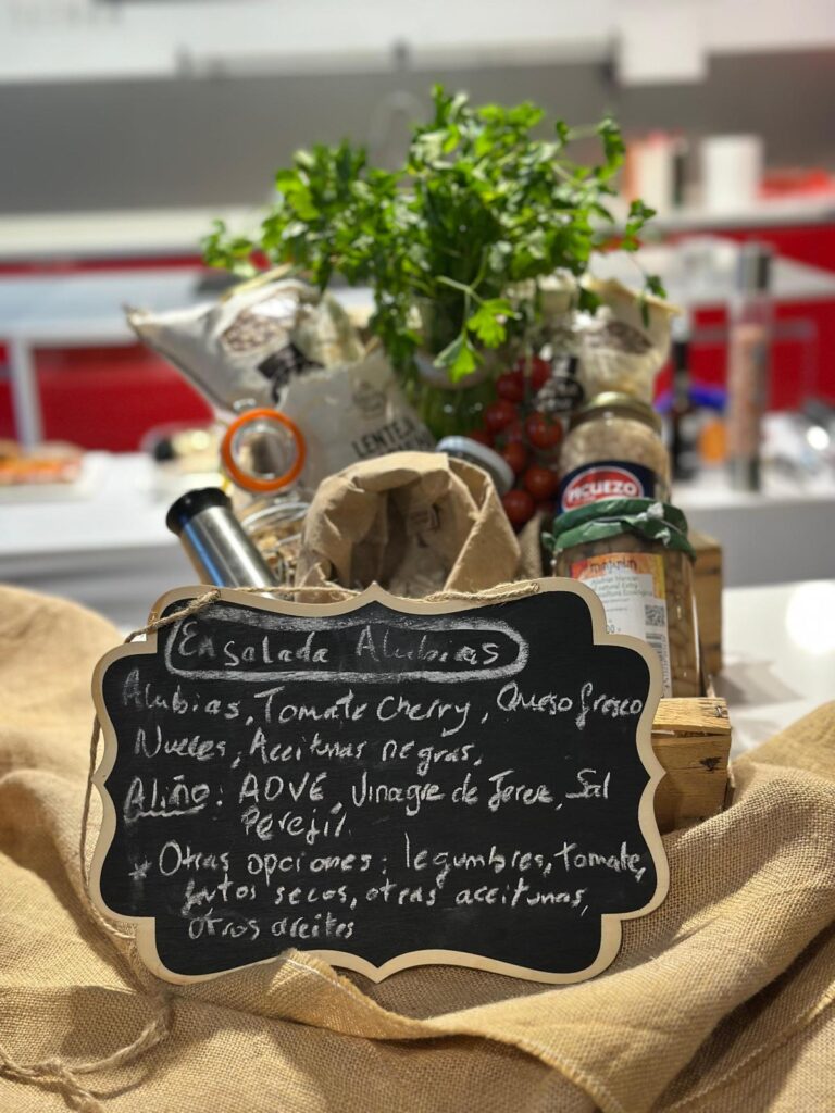 Taller de comida sana en el CC Eduardo Úrculo