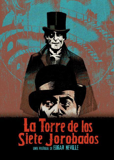 Cartel de la película 'La torre de los siete jorobados'
