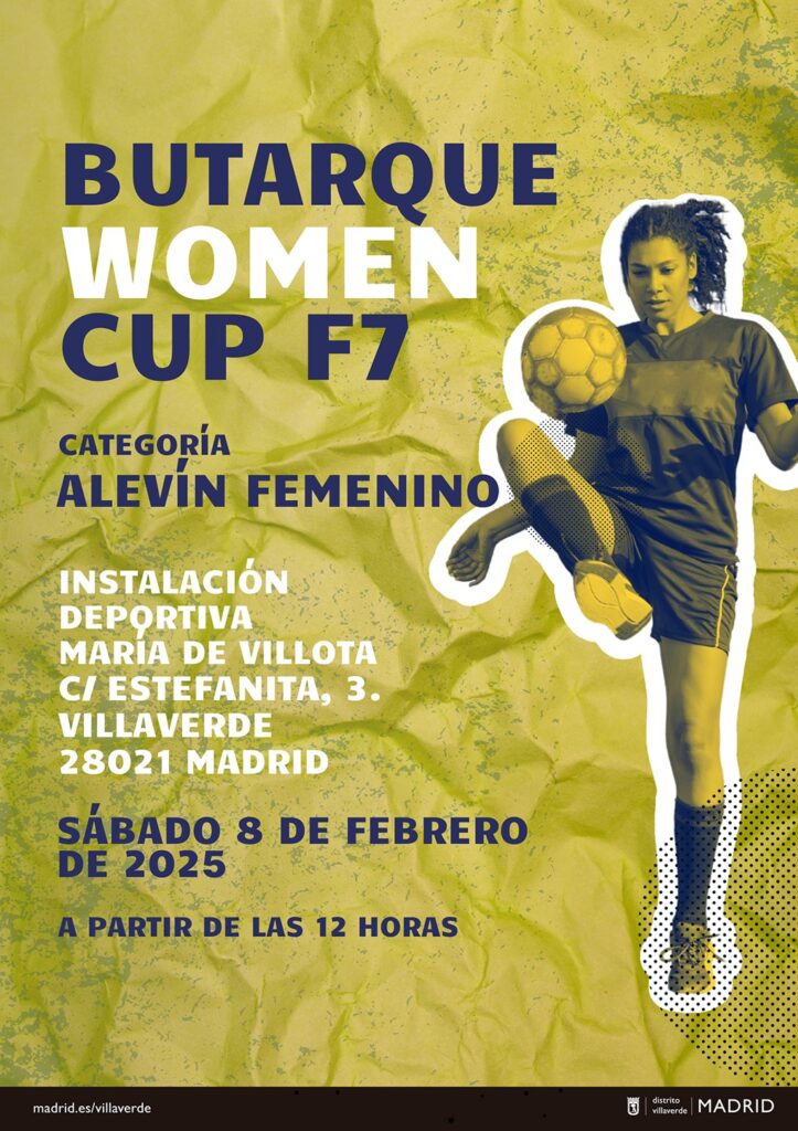 Cartel del I torneo Butarque Women Cup