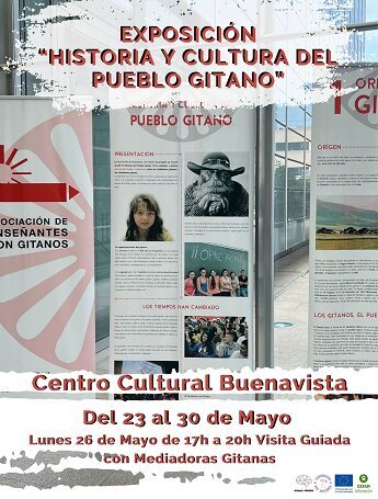 Cartel de la exposición 'Historia y cultura del pueblo gitano'