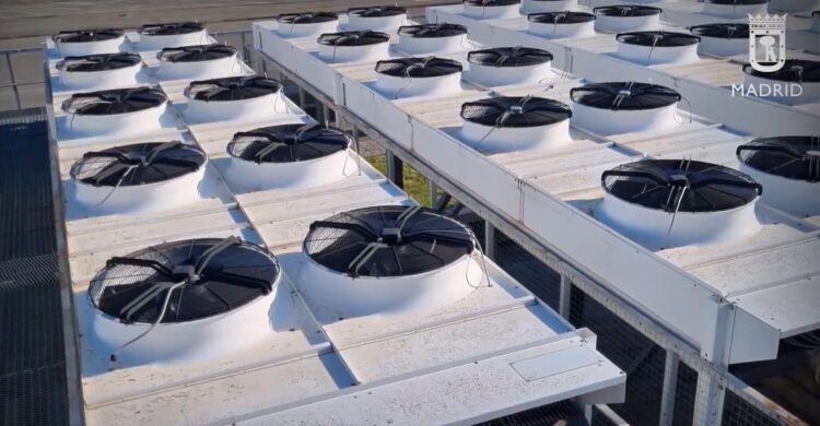Sistema de refrigeración en edificios residenciales