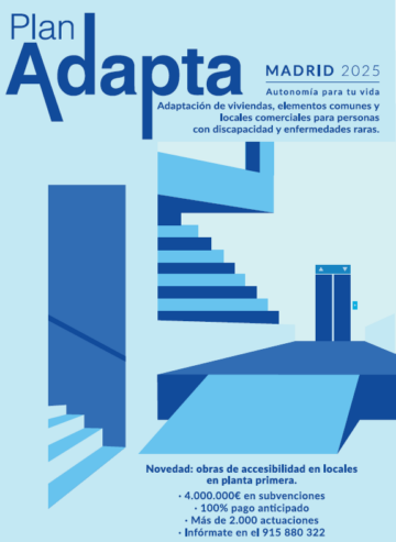 Cartel del Plan Adapta 2025