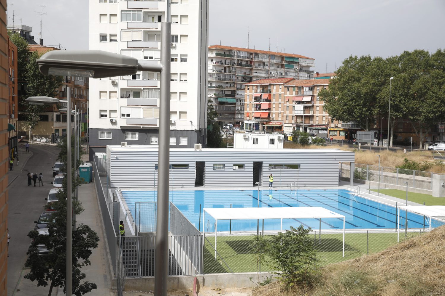 Piscina del CDM Paseo de la Dirección en Tetuán