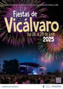 Cartel de las fiestas de Vicálvaro 2025