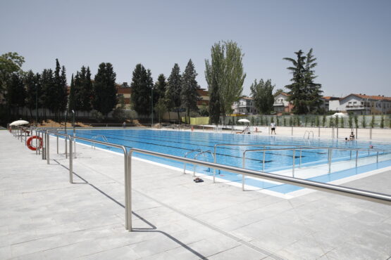 Así ha quedado la piscina de Moscardó