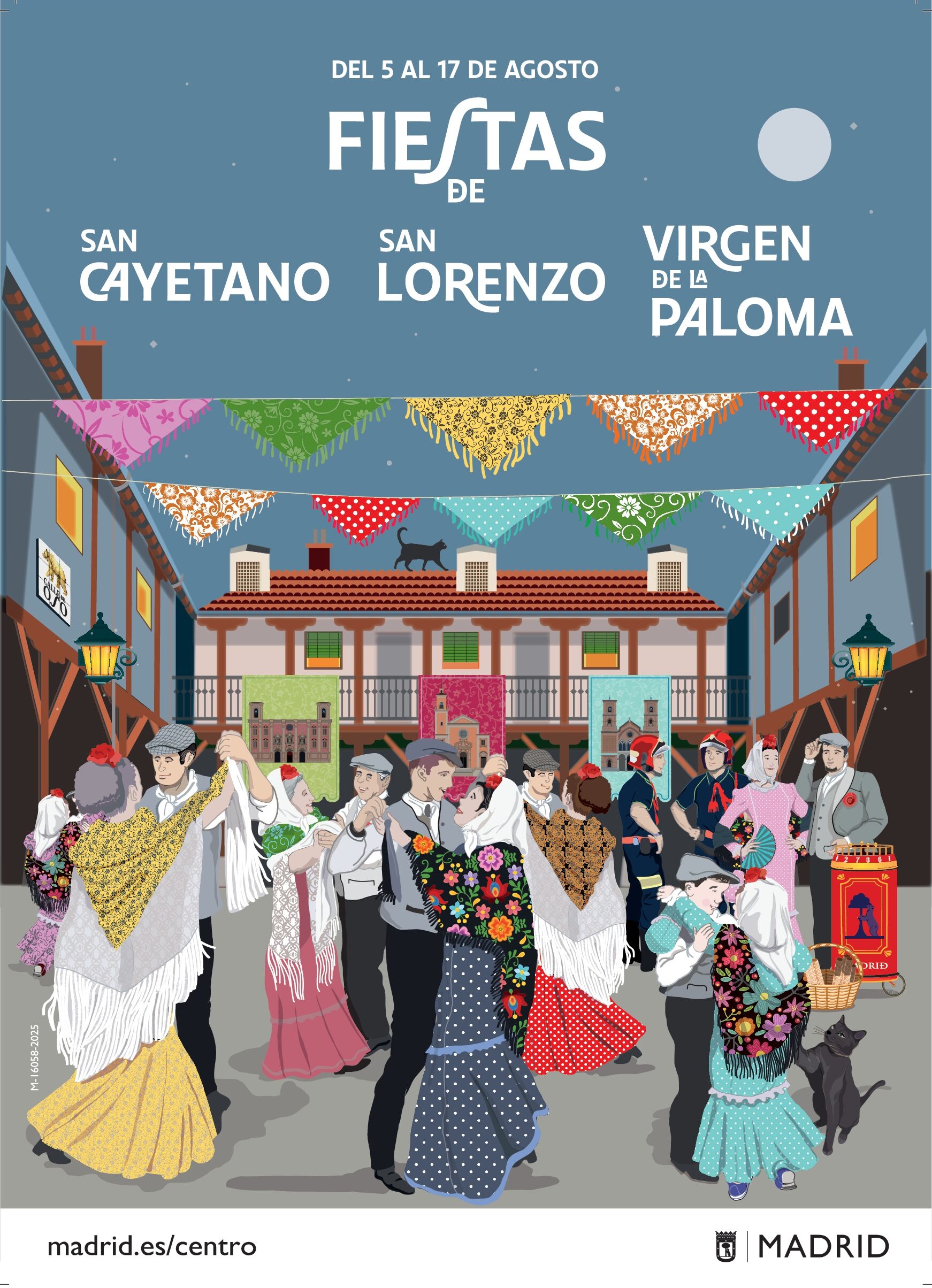 Cartel Fiestas de la Paloma