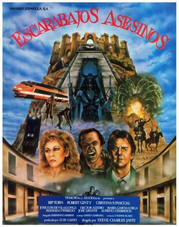 Carátula original de 'Escarabajos asesinos' (1983) © Alloi Films y Tesauro