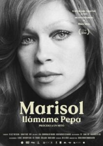 Retrato en blanco y negro de Marisol