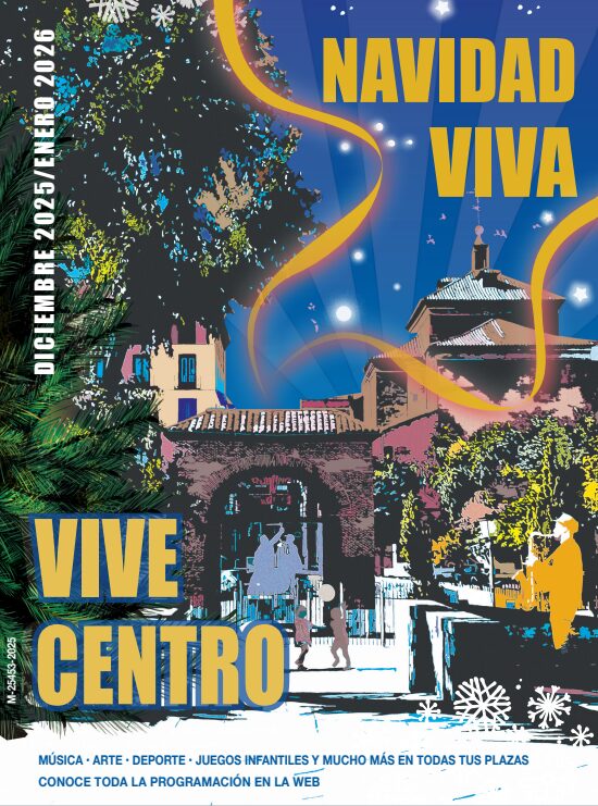 Cartel de Navidad Viva de distrito Centro
