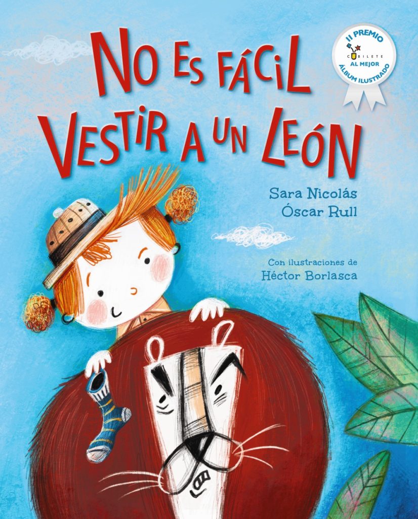 Cartel de la actividad 'No es fácil vestir a un león', uno de los planes de Navidad para hacer con niños en Madrid