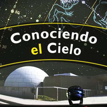 Cartel de la proyección ‘Conociendo el cielo’, uno de los planes de la agenda cultural del puente de diciembre