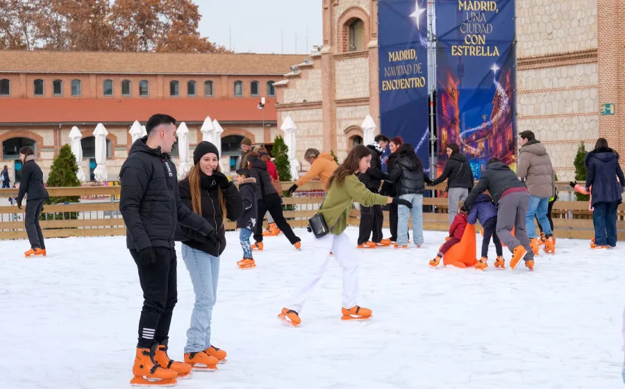 La pista de patinaje de Matadero abre sus puertas este puente de diciembre