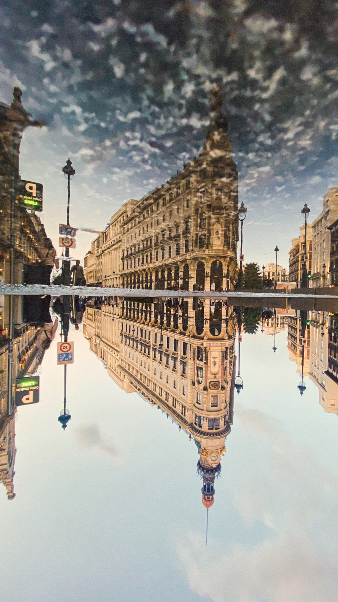 Una de las fotografías de la exposición, titulada 'Reflejo acuoso'