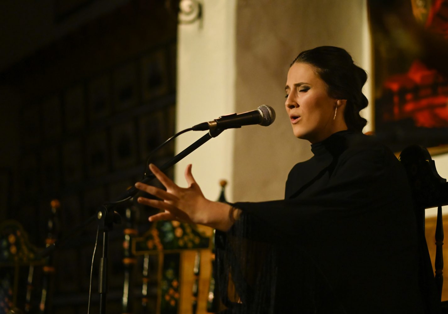 La cantaora Lucía Beltrán en una imagen de archivo