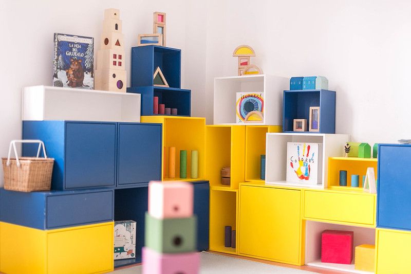 Espacio de juego infantil en Espacio Abierto Quinta de los Molinos en Madrid